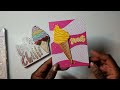 #2crafters1design and #satmornmakes - Ice Cream