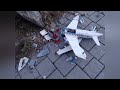 LEGO planes crash in mountains