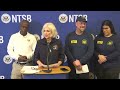 NTSB Media Brief - Alaska Airlines Flight 1282 (Jan 8) livestream