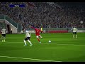 One-touch shot by Mbappe