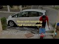 ਇਕ ਬਾਲਟੀ ਪਾਣੀ ਨਾਲ ਗੱਡੀ ਕਿਵੇਂ ਧੋਈਏ | How to wash a car with one bucket of water.