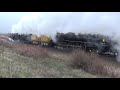 Union Pacifc #4014 & #844 Exiting Hermosa Tunnels, May 19, 2019