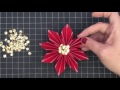 Rosette Poinsettias Tutorial