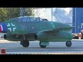 (4K) Mega Rare ME-262 Startup,Takeoff and More