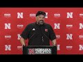 Nebraska head coach Matt Rhule Red-White Game press conference