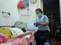 CHECKING BP AND BLOOD SUGAR TO LOLA || UNCUT || Ate Vhenz