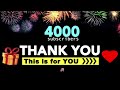 Thanks for 4000 subscriptions  appreciate u all.