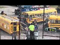 School bus figure 8 race! (part 1)