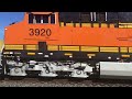 BNSF Railway 3951 Super Bowl 50 Passenger Train Special Newark, CA