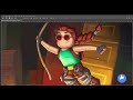 Desenhando e colorindo ROBLOX Tomb Raider Lara Croft