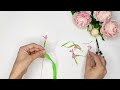 Make Flowers With Crepe Paper | Art and Craft