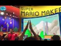 Charles Martinet Voice Dubs Super Mario Maker Live @ E3 2015