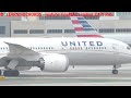 🔴 UNITED AIRLINES CAPTAIN PHIL FINAL RETIREMENT DEPARTURE LANDING Plane Spotting LAX