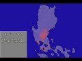 The Hukbalahap Rebellion (1946-1954) Map Every Day