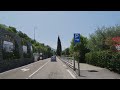 4K Scenic Drive along Lake Garda East Shore | Torbole to Garda, Italy