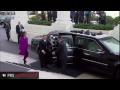 WATCH: President Obama and family leave for Capitol in motorcade