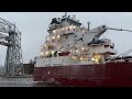 ⚓️MOST Action in Canal! Great Republic departs Duluth, MN