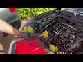 Mazda Skyactiv Engine Walnut Blasting and EGR Carbon Clean at Home DIY Video VLOG