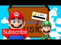 Mario and Luigi Music logo Like suscribete
