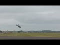 Mig 15 and de havilland vampire taxi and take off duxford summer airshow 2022