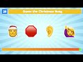 Guess the Christmas Songs by the Emojis 🎄 🎅 (with MUSIC 🎶)