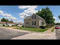 Driving Around St. Louis Suburb Millstadt, Illinois in 4k Video