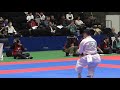 第47回全日本空手道選手権大会　新馬場一世選手　セーパイ　#空手 #karate #カラテ