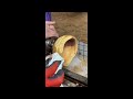 Wood Turning Small Cedar Bowl with Carving Sides using Temu Carving Tools