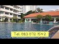 🔴🌊Rent 12,000/month💛🏖View Talay 5C,48 sqm.      @pattaya-jomtien-thailandco1341