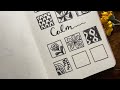 Pattern Doodle Exercise to bring Calm and Focus | Doodles to de-stress and reduce anxiety