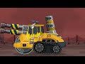 Transformers Tank: MKZT Ballistic Missile Threat vs Construction, Missile Launch| Arena Tank Cartoon