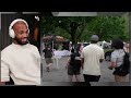 Watch How a Street Preacher Handles Lustful Women Trying to Distract Him From Preaching The Gospel!