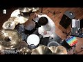 L'Arc~en~Ciel “Blurry Eyes” -overhead view- | Drum Cover