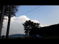 Cumulonimbus cloud time lapse (50 times speed)