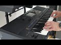 Ameno - An Instrumental Version Of The Song On The Yamaha PSR-SX700