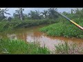 GANAS SEKALI‼️MANCING DI SUNGAI INI BARU LEMPAR LANGSUNG DI SAMBAR BABON