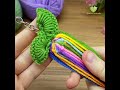 I made a wonderful knitting with colorful yarns! let's watch #crochet #knitting