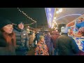 Christmas market on Manezhnaya Square. Festive St. Petersburg.