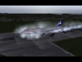 B747 takeoff and 180 degree landing