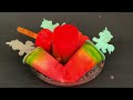 बहुत ही आसान तरीके से बनाये पॉप्सिकल्स | Quick & Easy Watermelon Popsicles I Watermelon Icecream