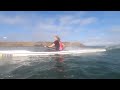 Need for speed, Surfski Cat bay, phillip Island, Aus.