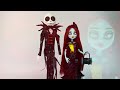 Jack & Sally Monster High Skullector The Nightmare Before Christmas Dolls Review & Unboxing