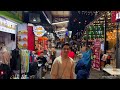 Night Walk in Downtown Kuala Lumpur | Times Square & Petronas Twin Towers | Malaysia 2024 - 4K UHD