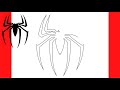 How to Draw Spiderman LOGO