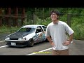 Anime Wrap Itasha AE86 Levin: Track and Street | 4K