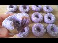Easy Oven Baked Ube Donuts 🍩 | Healthy Donuts