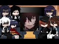 [ Bsd Reacts To ] Bungou Stray Dogs react to dazai  // remake