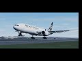 #swiss001landing my first x-plane butter in 777