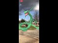 Rayquaza ridiculousness on iPhone X