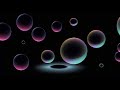 Bubbles Floating In The Air, No Sound